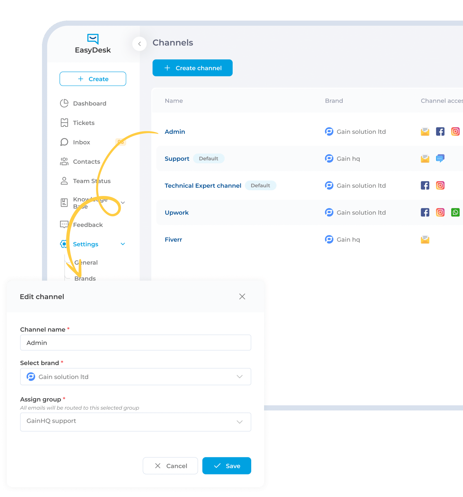 Sla management