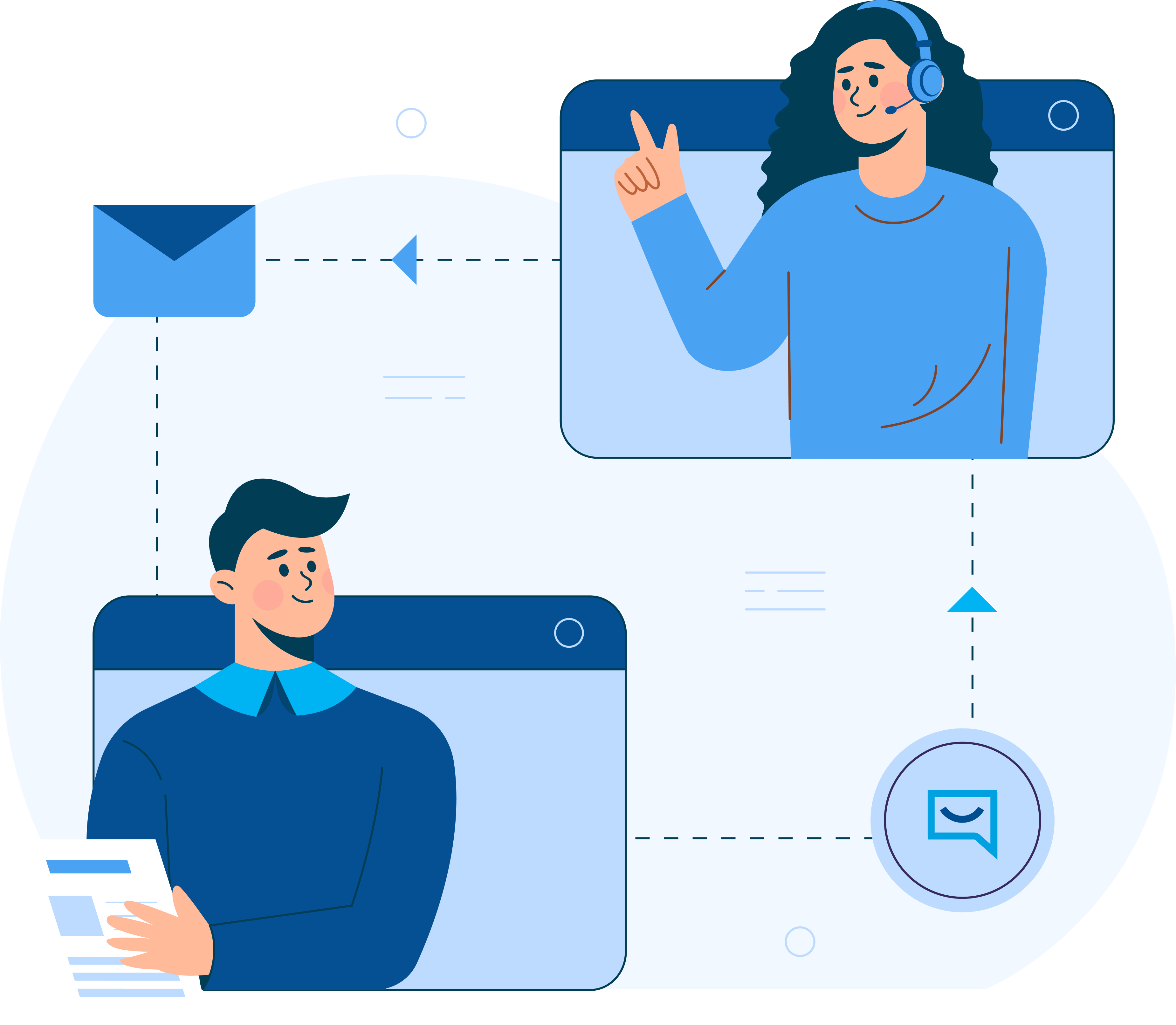 Simple Support Workflow