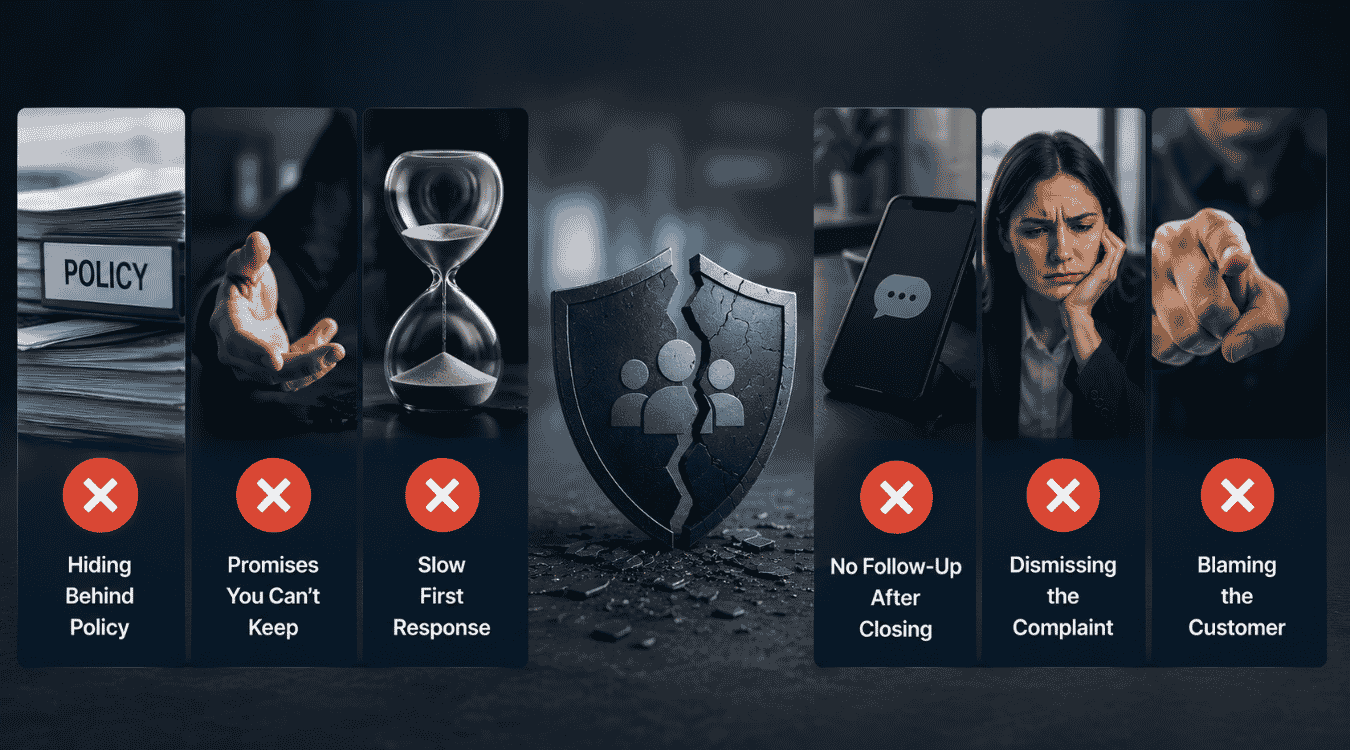 Mistakes That Quietly Kill Customer Trust