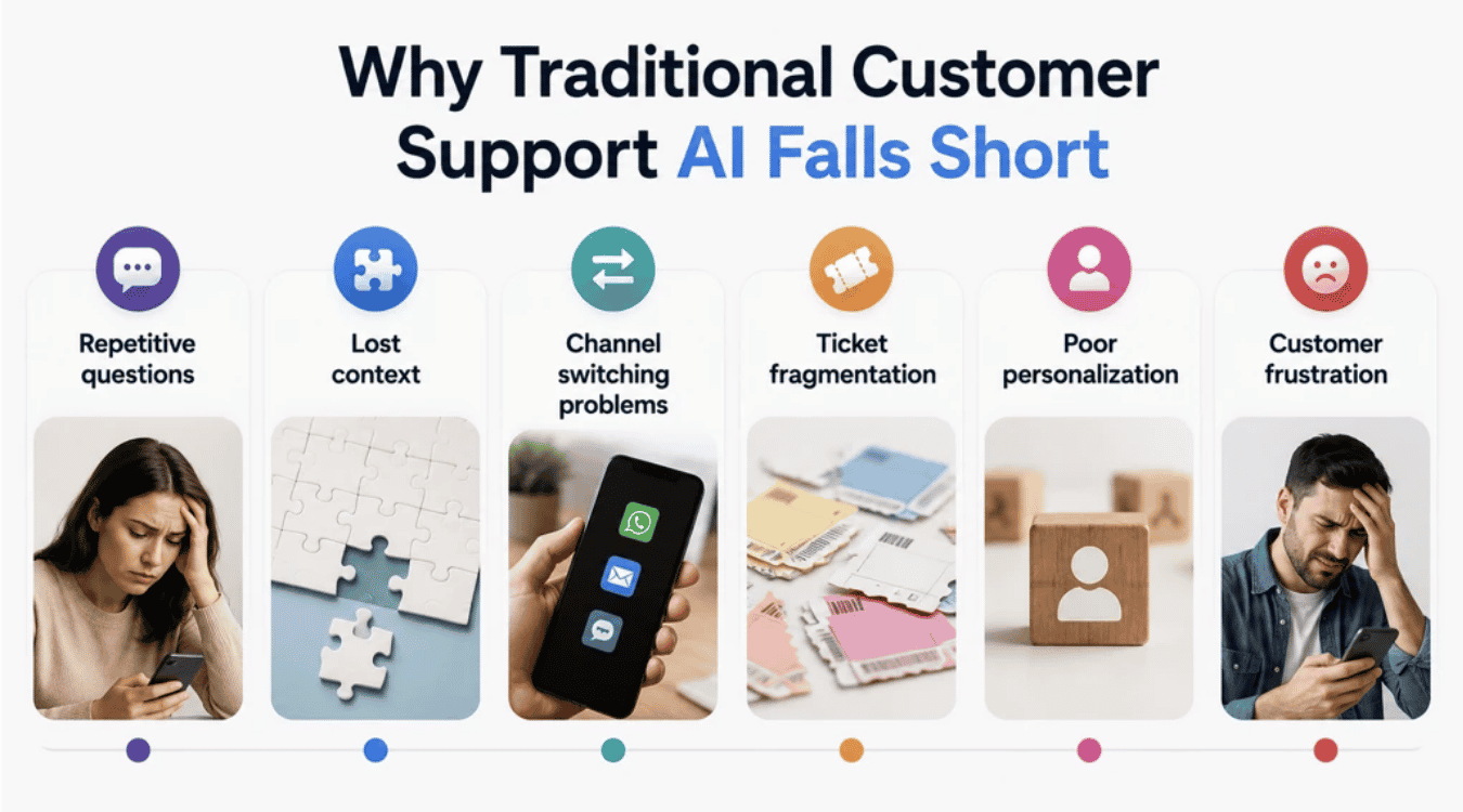 Why Traditional Customer Support AI Falls Short