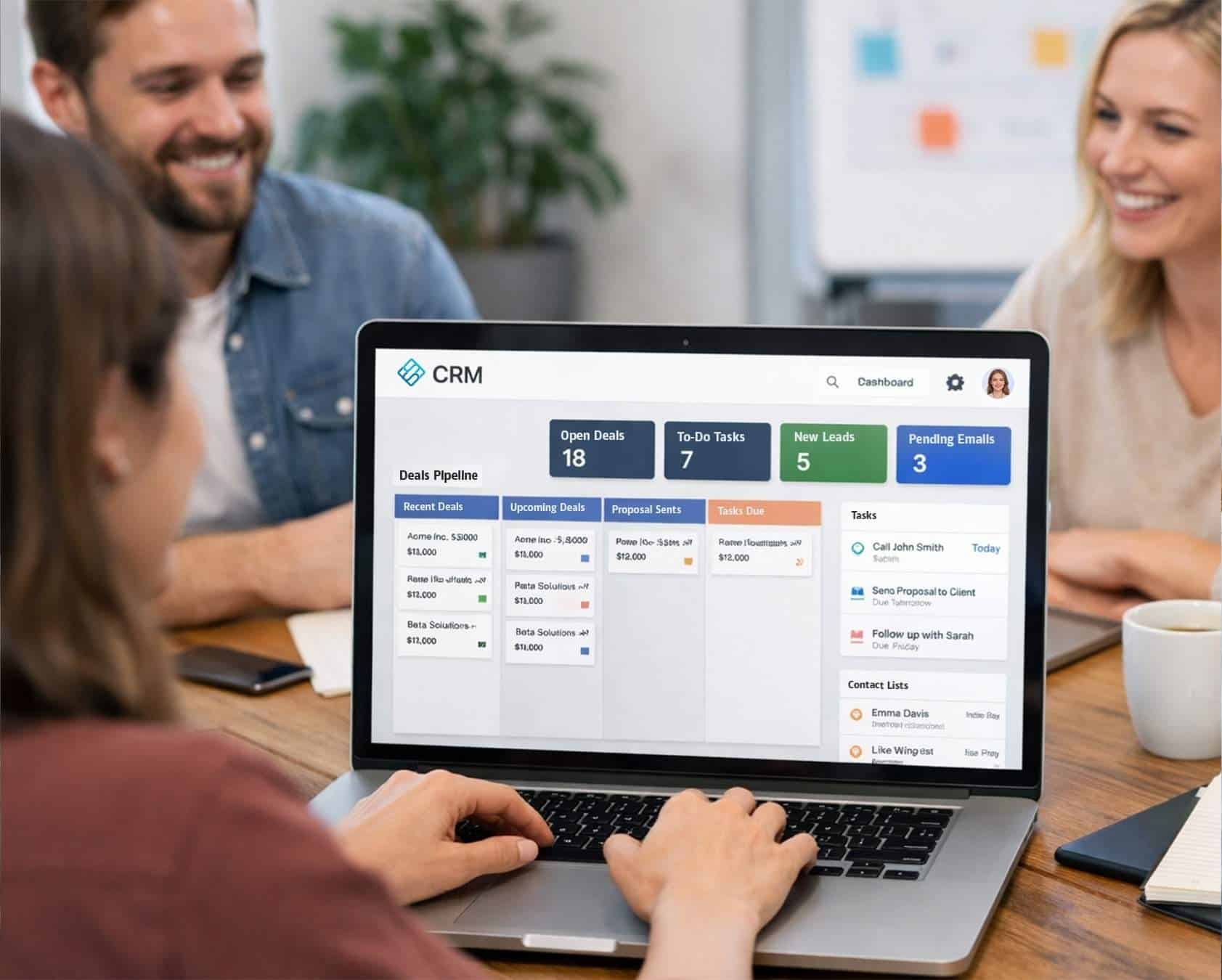 simple crm for small teams