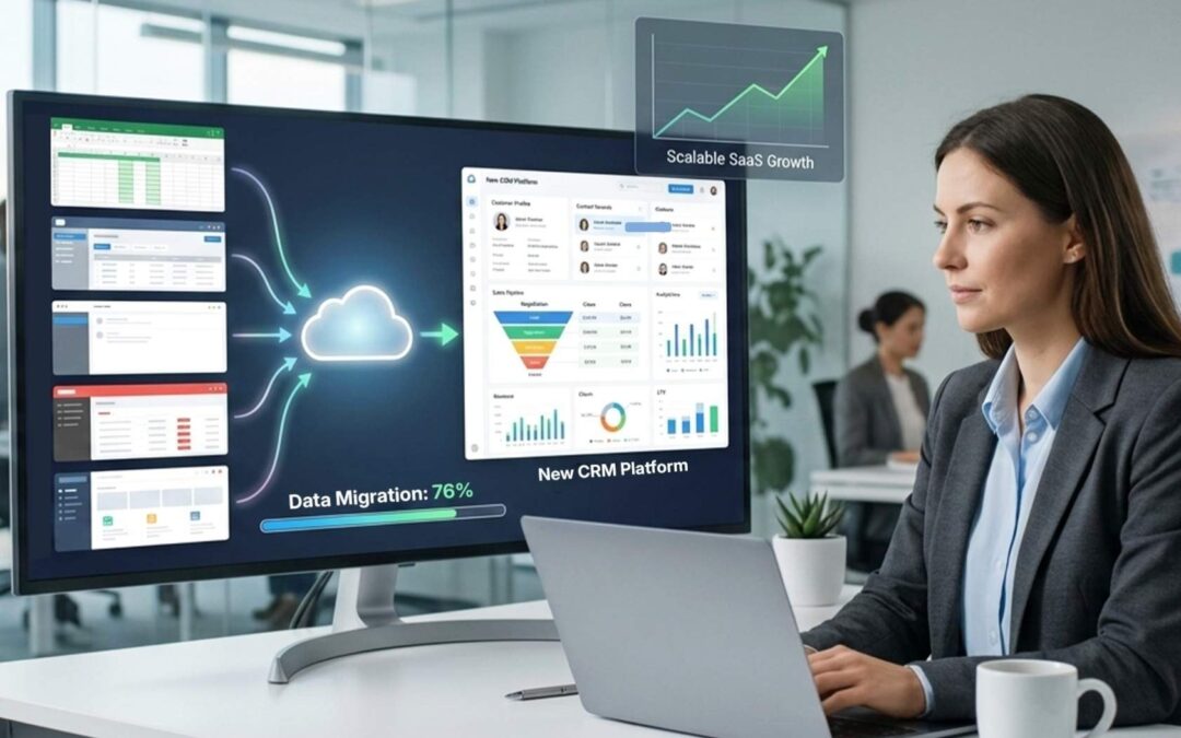 How CRM Data Migration Supports Scalable SaaS Growth