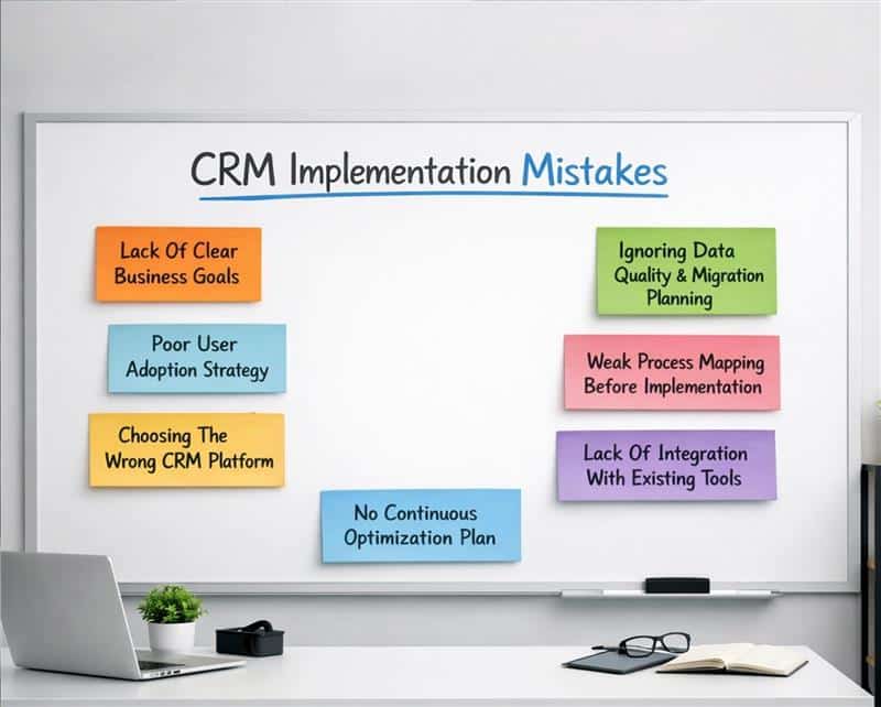 CRM Implementation Mistakes
