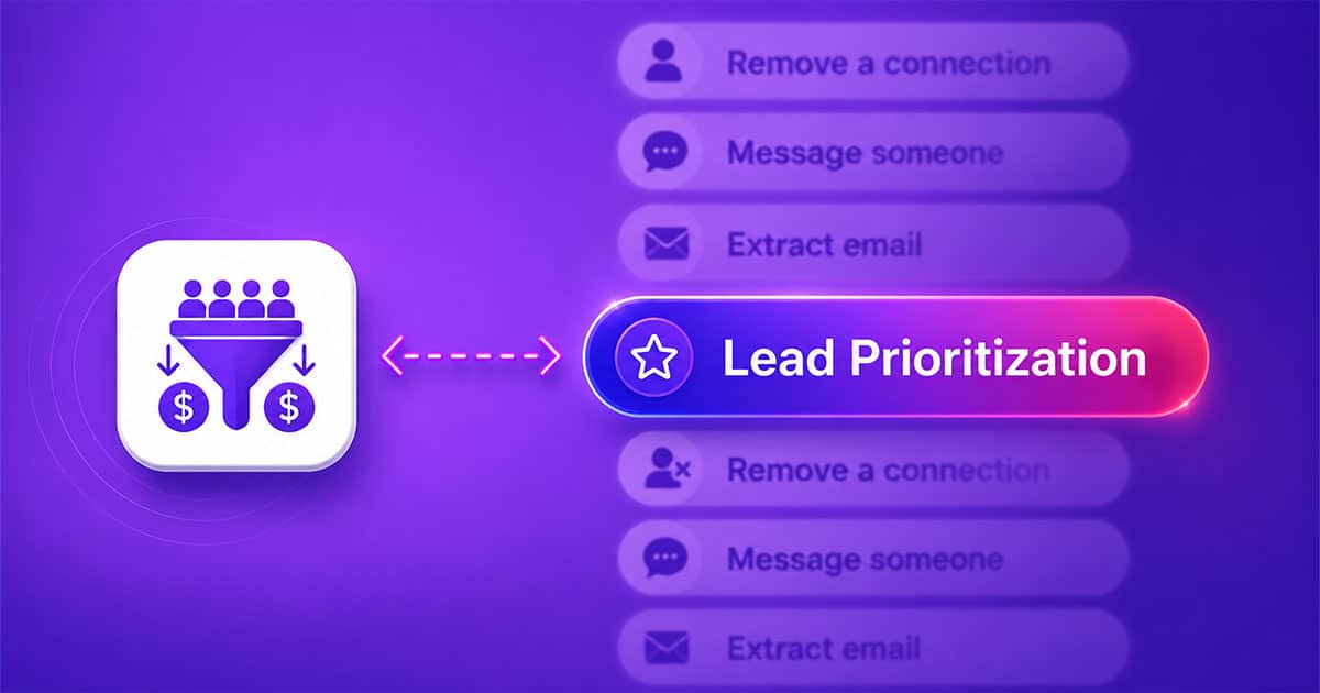 Smart Lead Prioritization