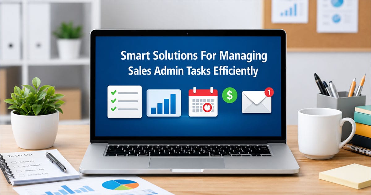 Smart Solutions For Managing Sales Admin Tasks Efficiently