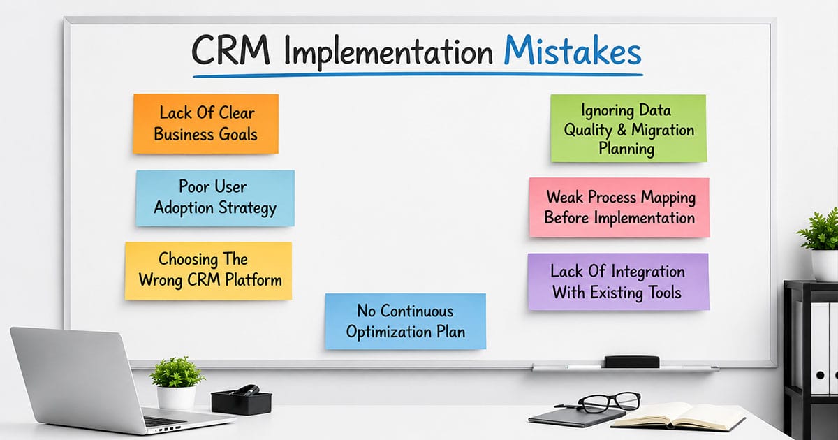 CRM Implementation Mistakes
