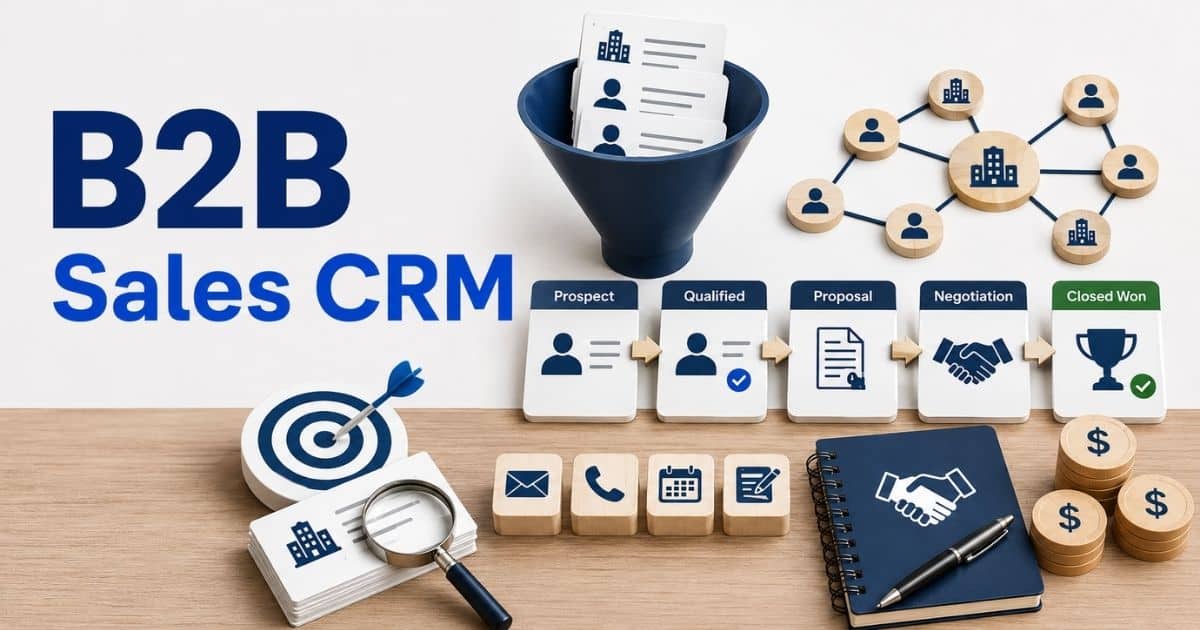 b2b sales crm