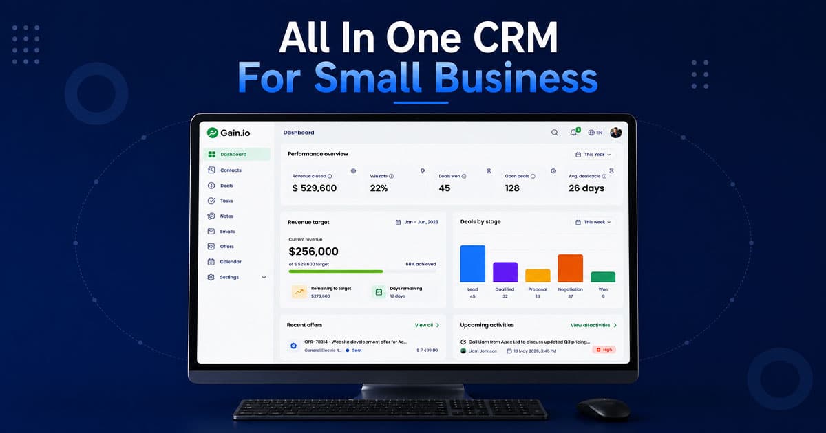All In One CRM For Small Business