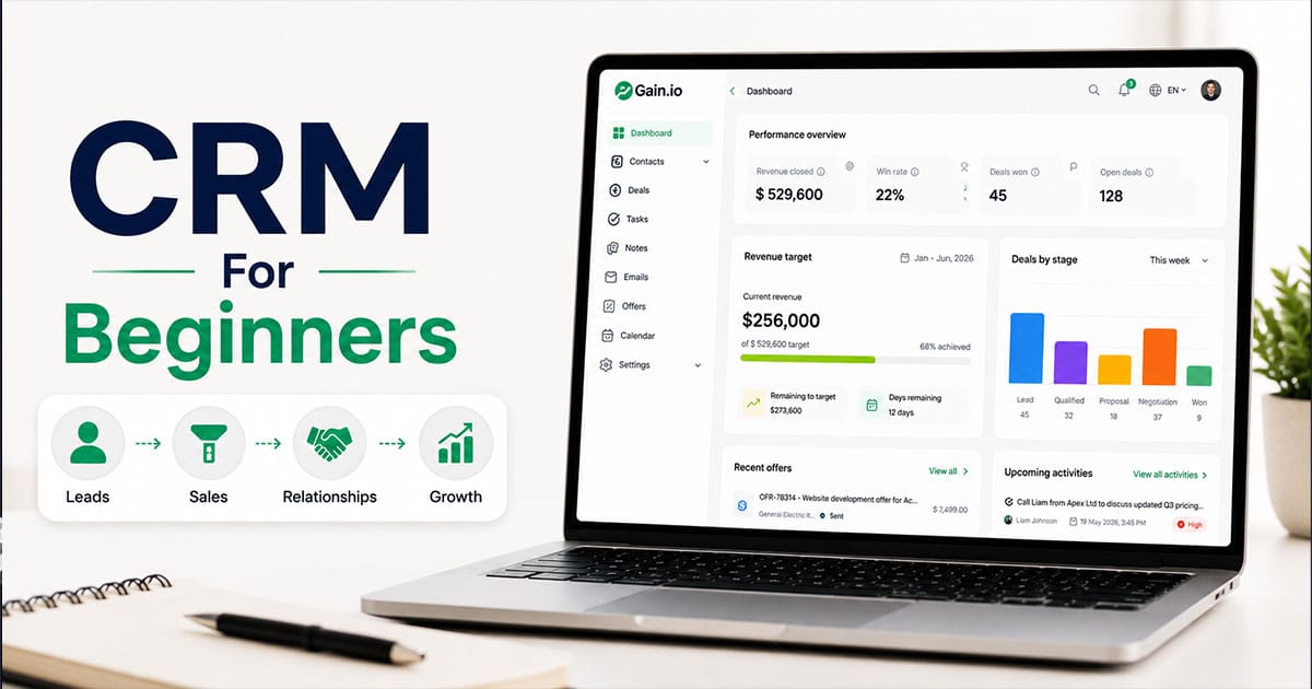CRM For Beginners - Everything You Need To Know Before You Start