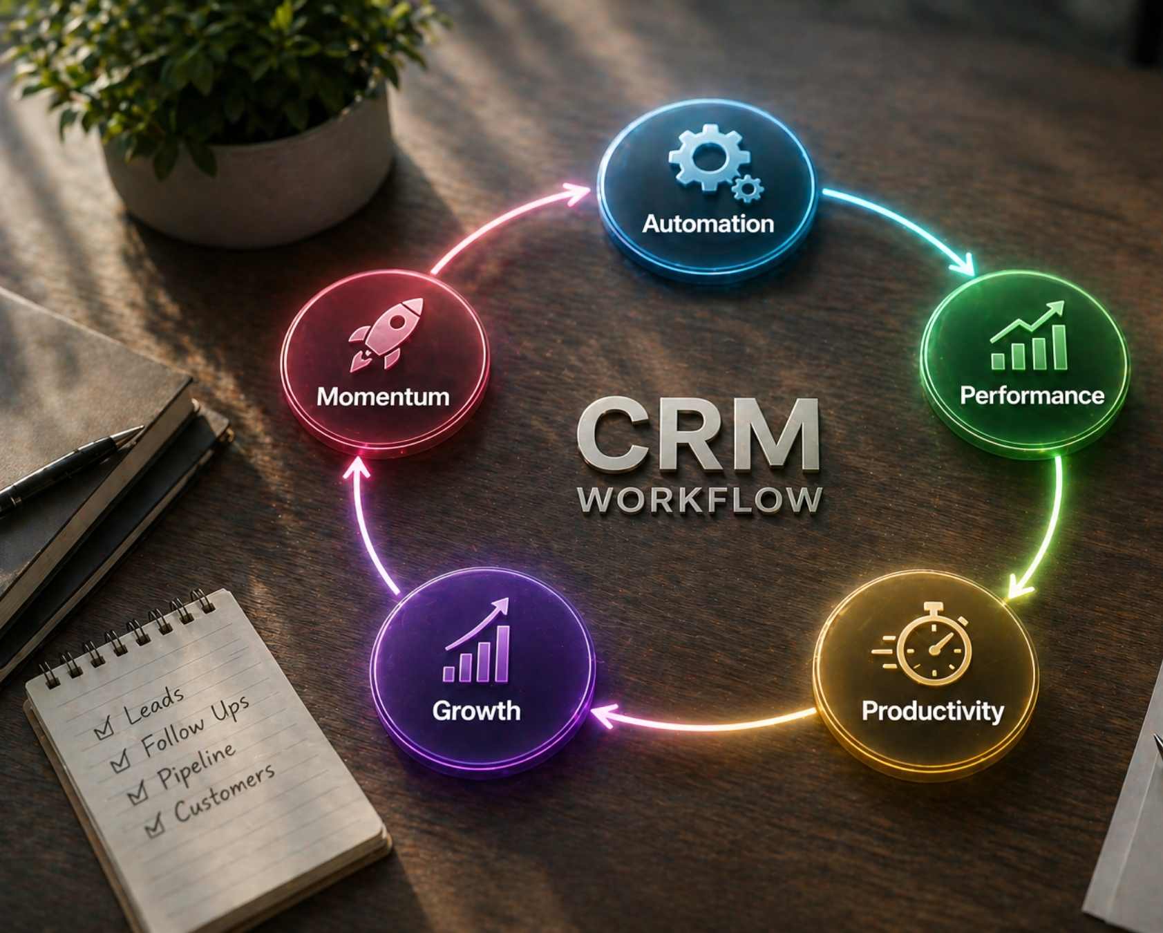 CRM Workflow Productivity