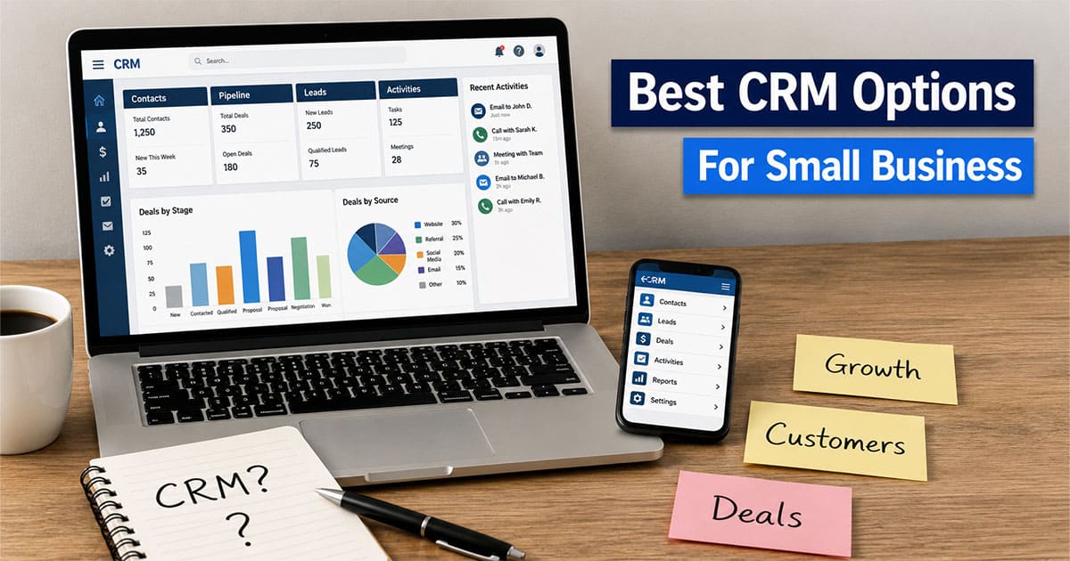 How To Pick The Best CRM Options For Small Business