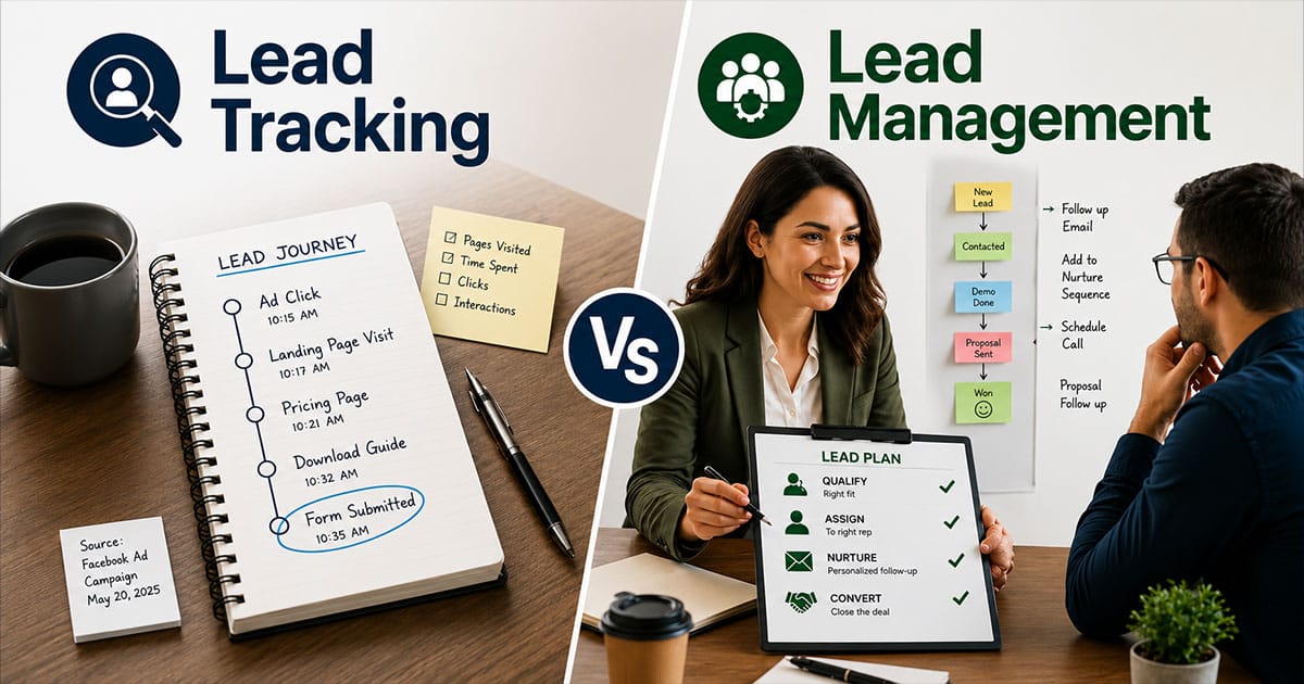 Lead Tracking Vs Lead Management - Which One Drives Better Conversions
