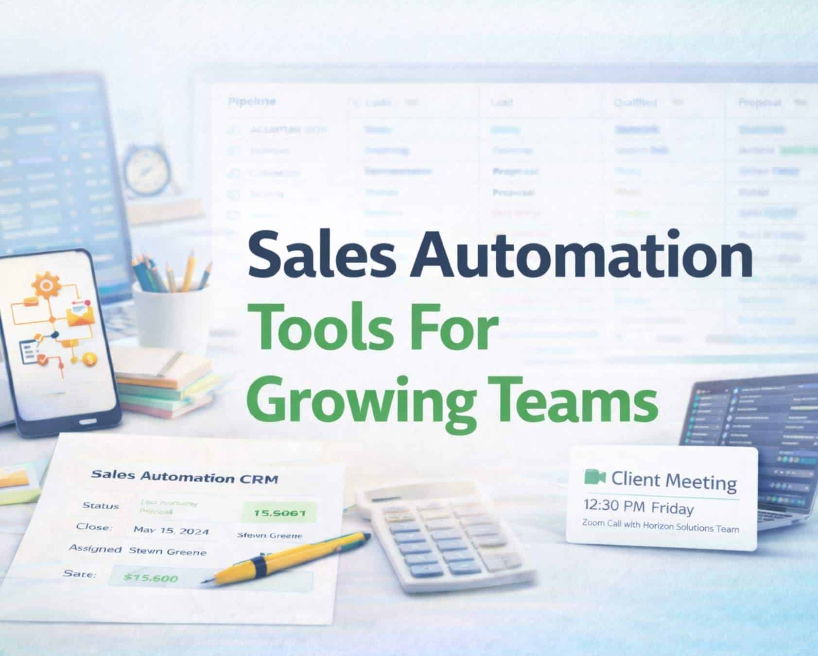 Sales Automation Tools For Growing Teams