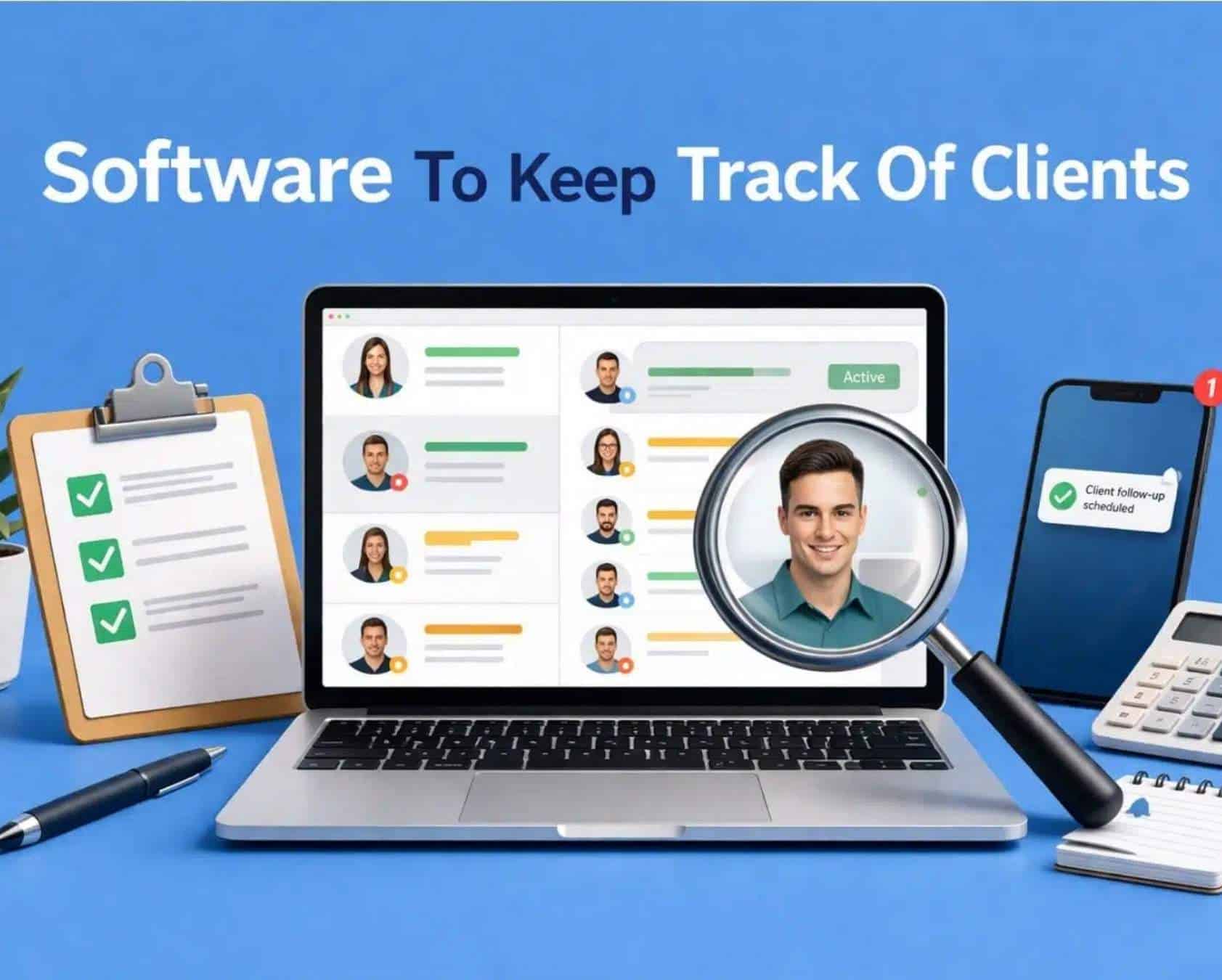 software to keep track of clients