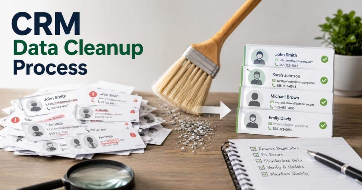 Advanced CRM Data Cleanup Process Techniques For Growing Companies