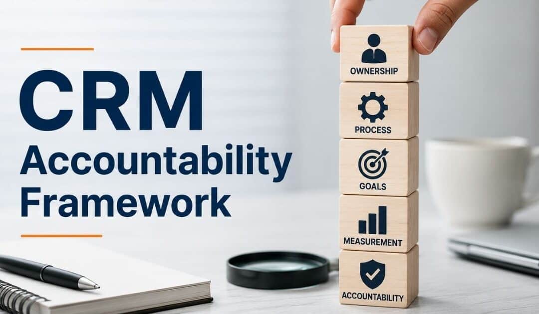CRM Accountability Framework For Better Sales Visibility