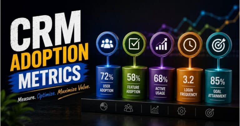 7 CRM Adoption Metrics Every Sales Manager Should Track