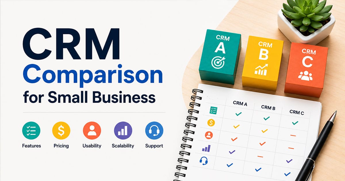 CRM Comparison For Small Businesses - What To Look For