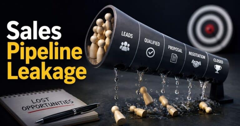 Why Sales Pipeline Leakage Reduces Conversion Rates