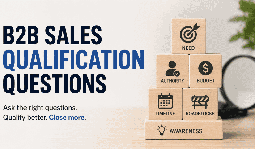 27 B2B Sales Qualification Questions to Identify High-Value Prospects