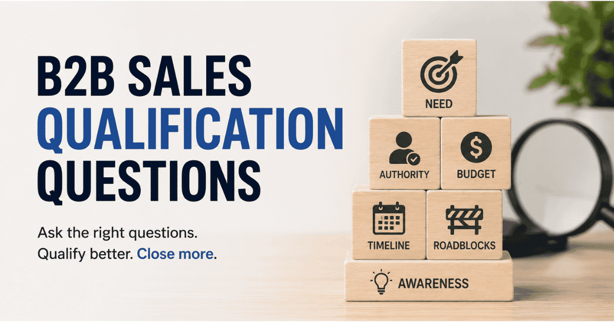 B2B Sales Qualification Questions