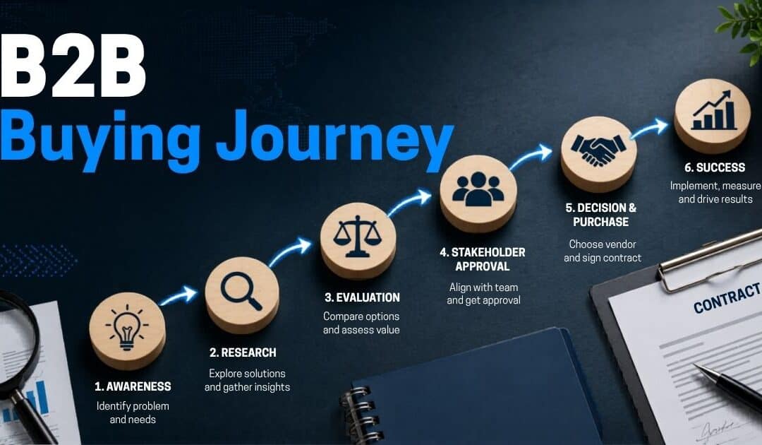 B2B Buying Journey Explained For Sales And Marketing Teams