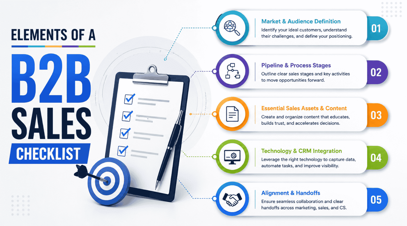 Essential Elements Of A B2B Sales Checklist