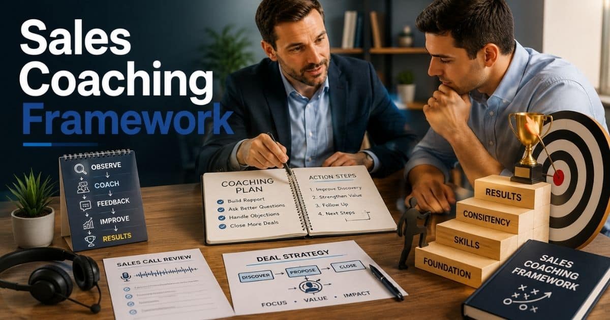 How A Sales Coaching Framework Improves Team Performance And Results