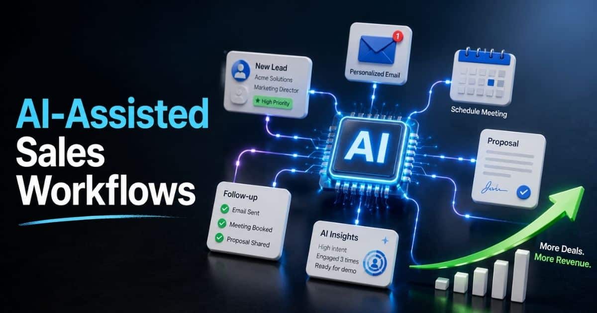 How AI-Assisted Sales Workflows Improve Productivity And Close More Deals