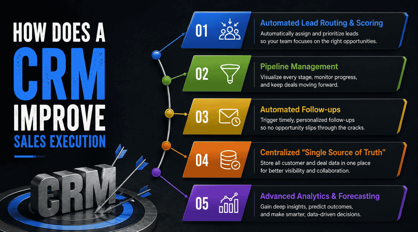 How Does A CRM Improve Sales Execution