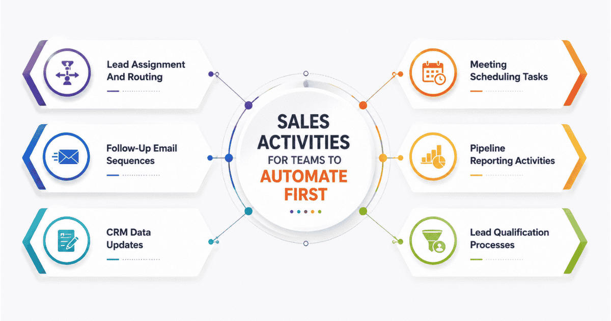 Sales Activities For Teams To Automate First
