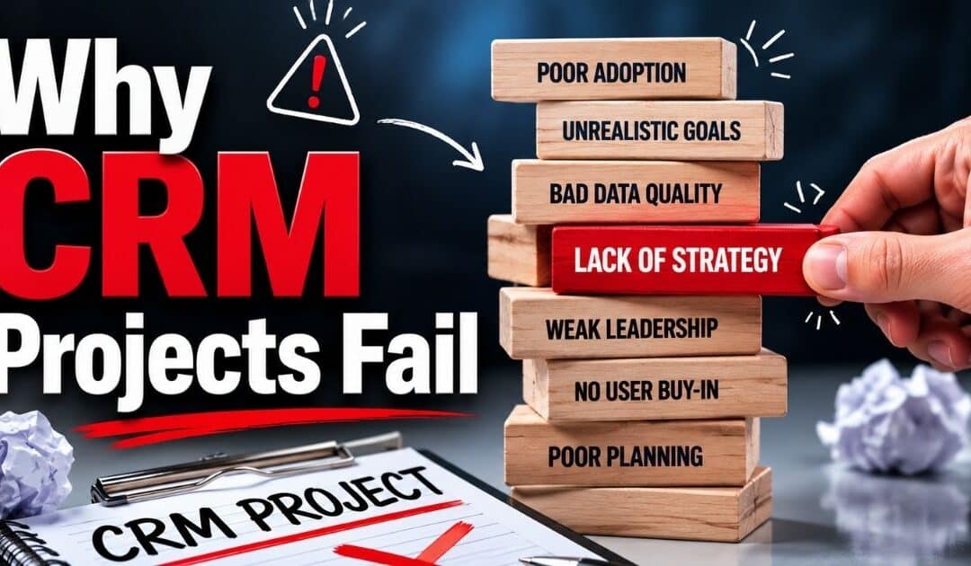 Why CRM Projects Fail And How Businesses Can Avoid Costly Mistakes