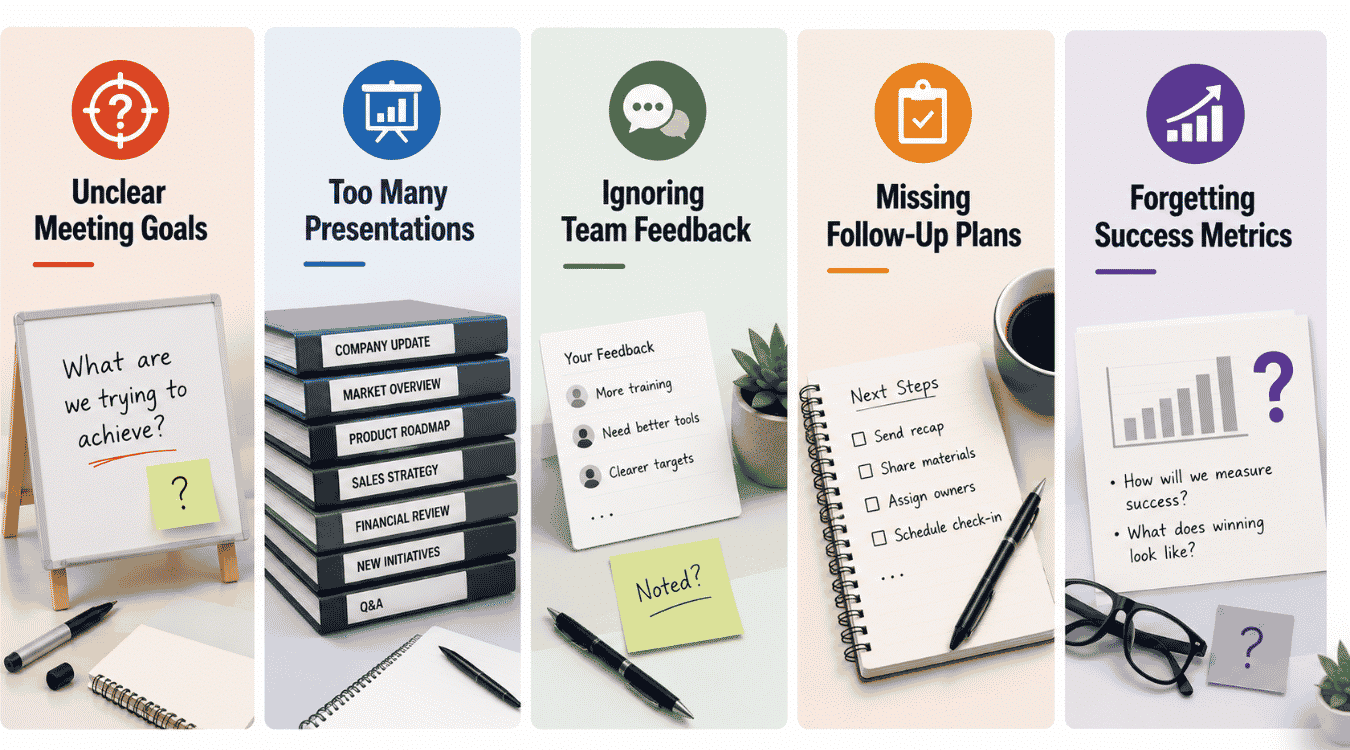 Common Sales Kickoff Mistakes To Avoid