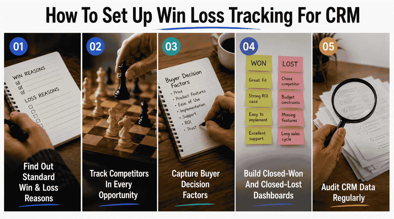 Setting Up Your CRM For Win Loss Tracking