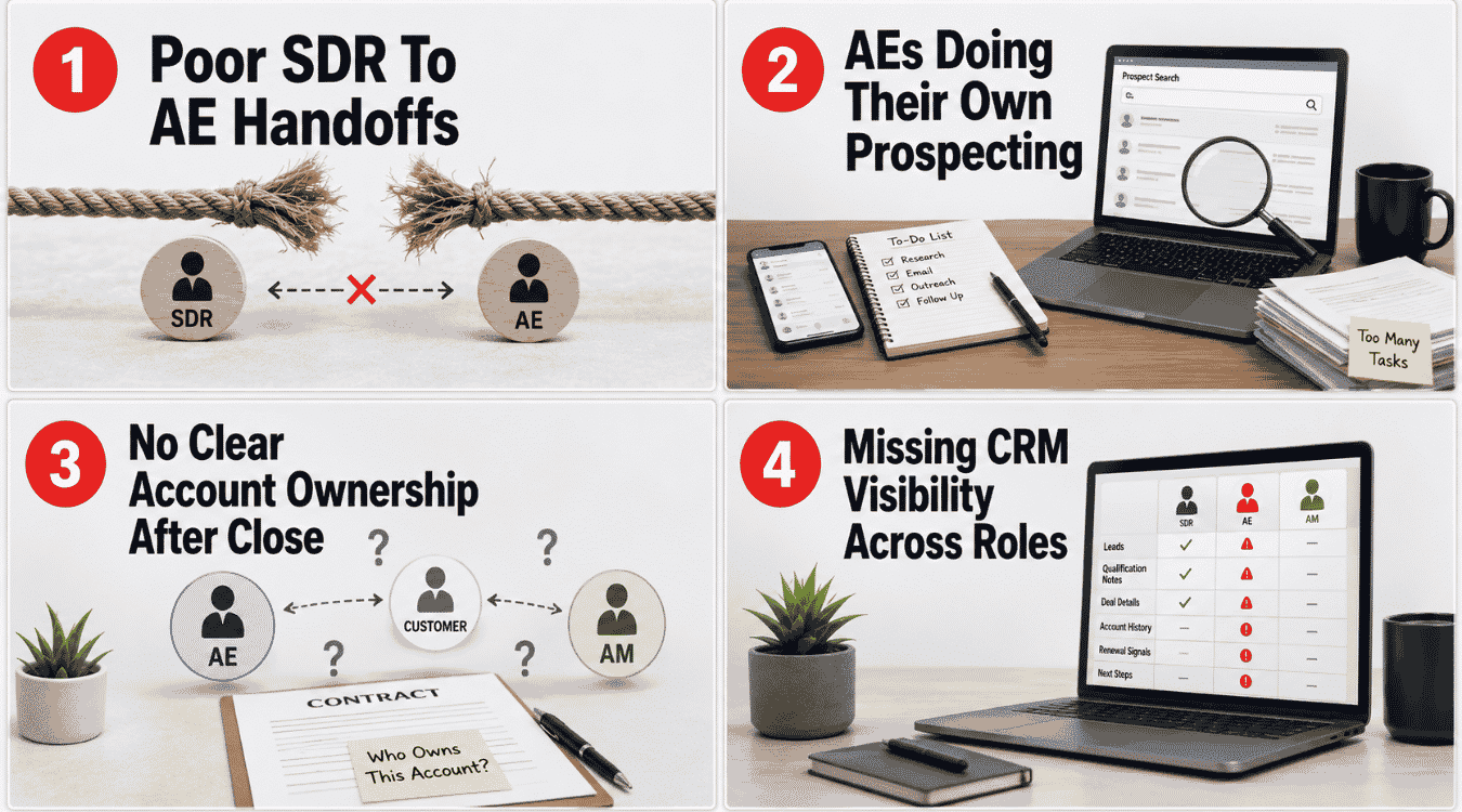 Signs Your Sales Team Structure Is Breaking Down
