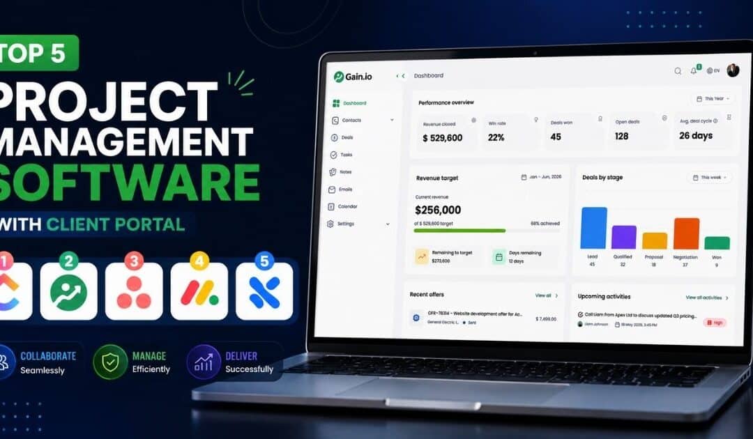 Top 5 Client Portal Software With CRM In 2026