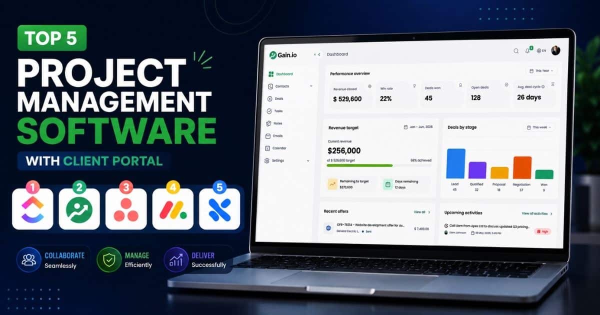 Client Portal Software With CRM